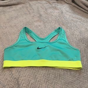 Nike Dark Mint Sports Bra